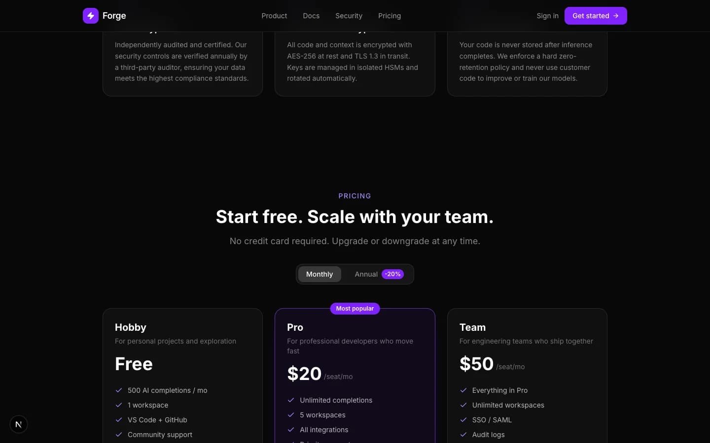 Forge AI Startup preview 3