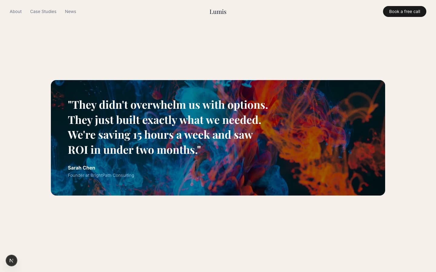 Lumis AI Agency preview 2