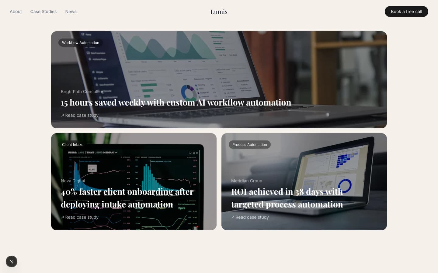 Lumis AI Agency preview 3