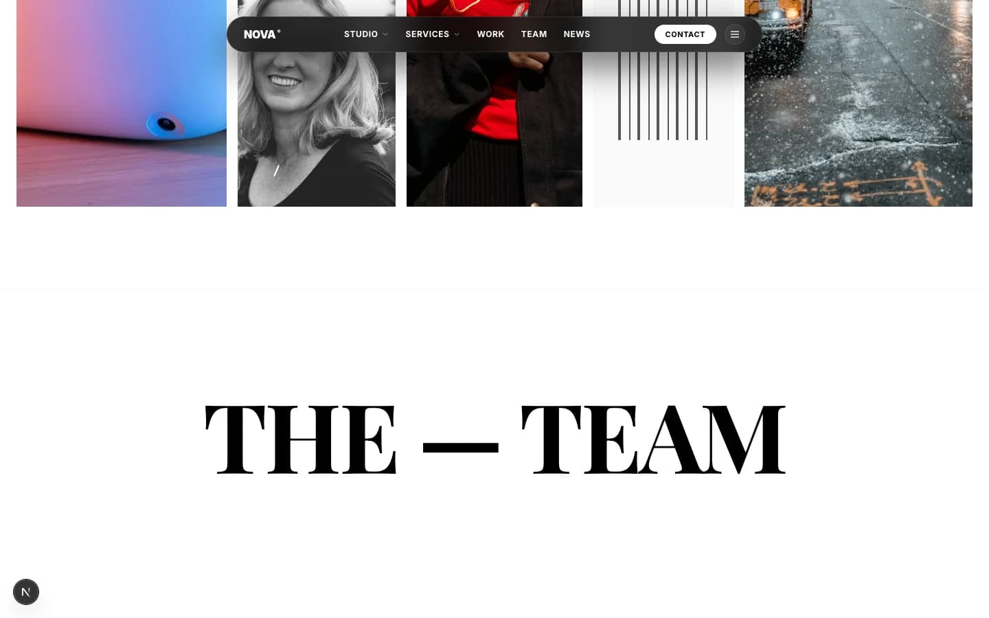 News section preview