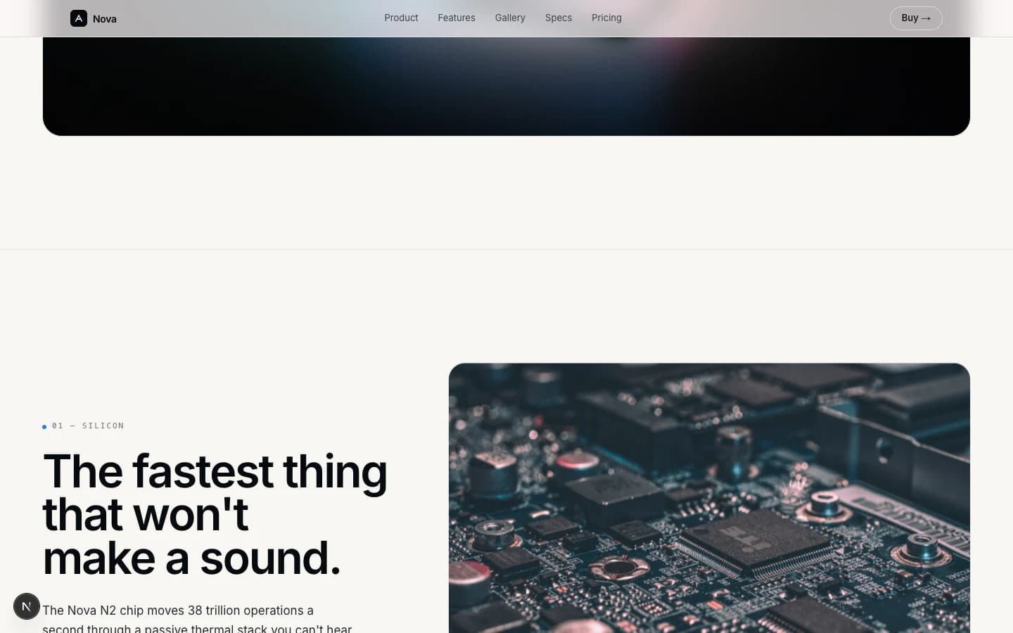 Nova One — Apple-Style Product Launch preview 1