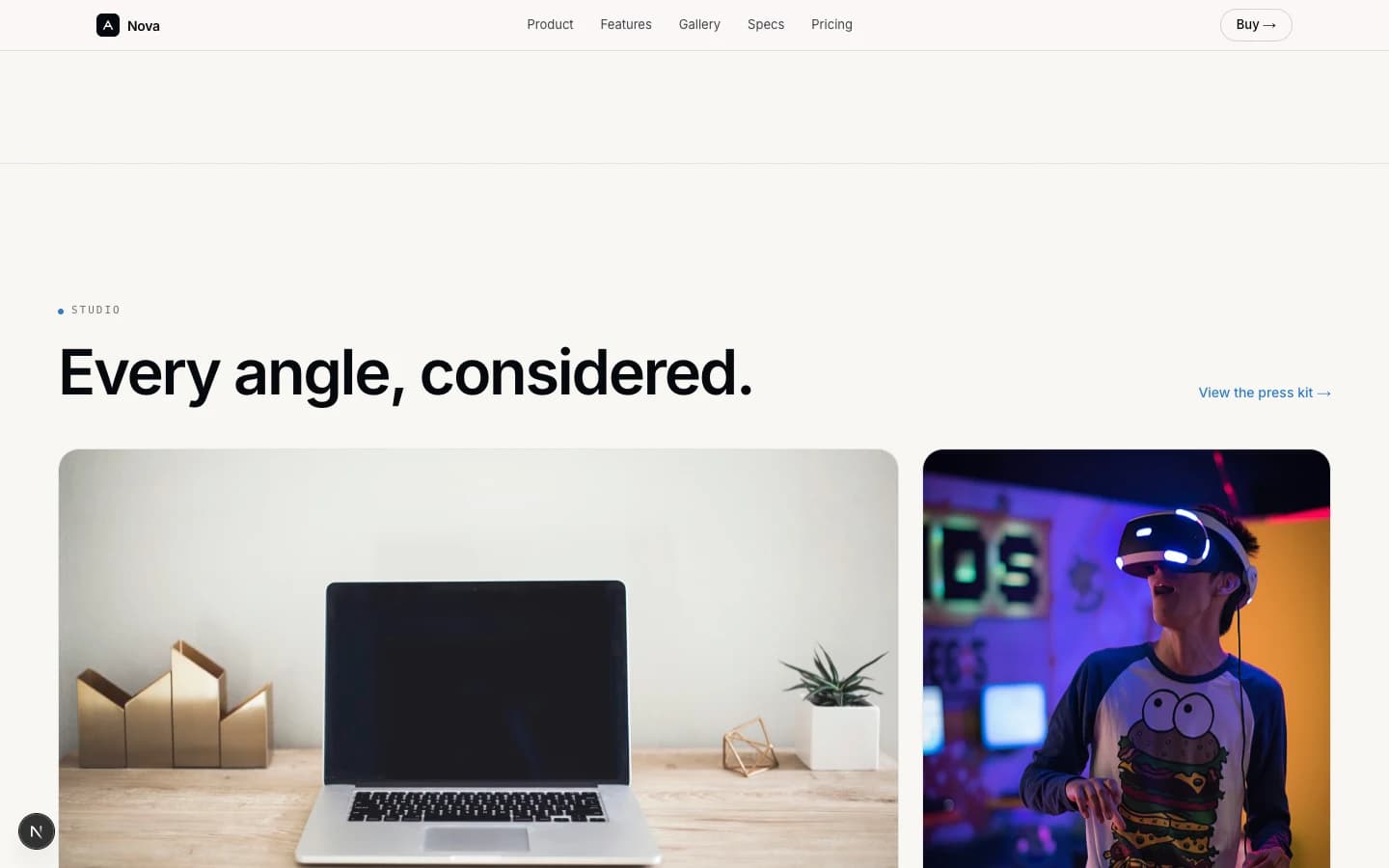 Nova One — Apple-Style Product Launch preview 3