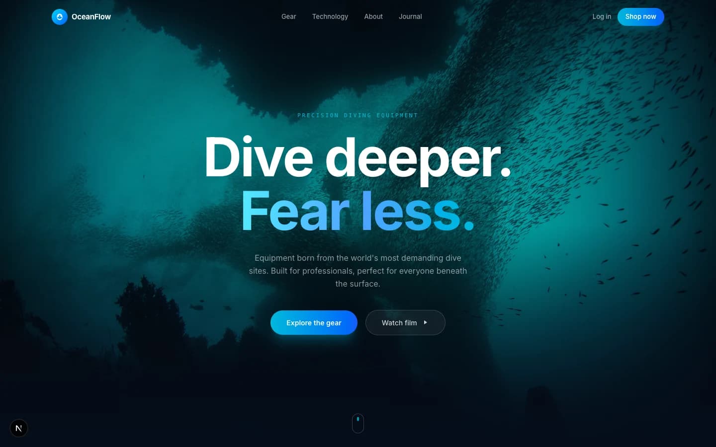 Ocean Flow — Diving Equipment Store preview 1