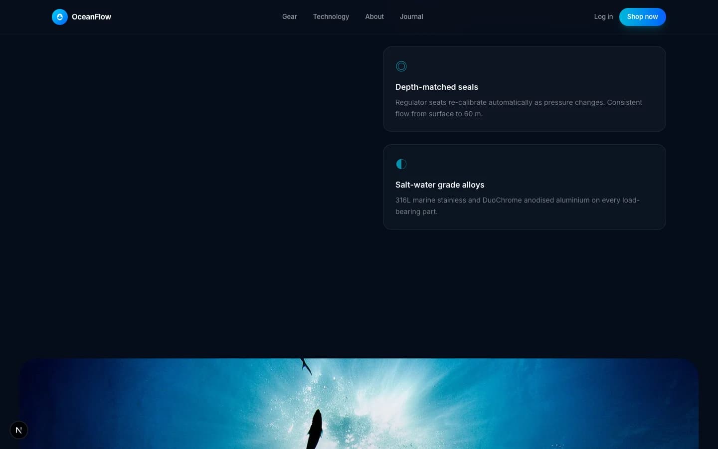 Journal section preview