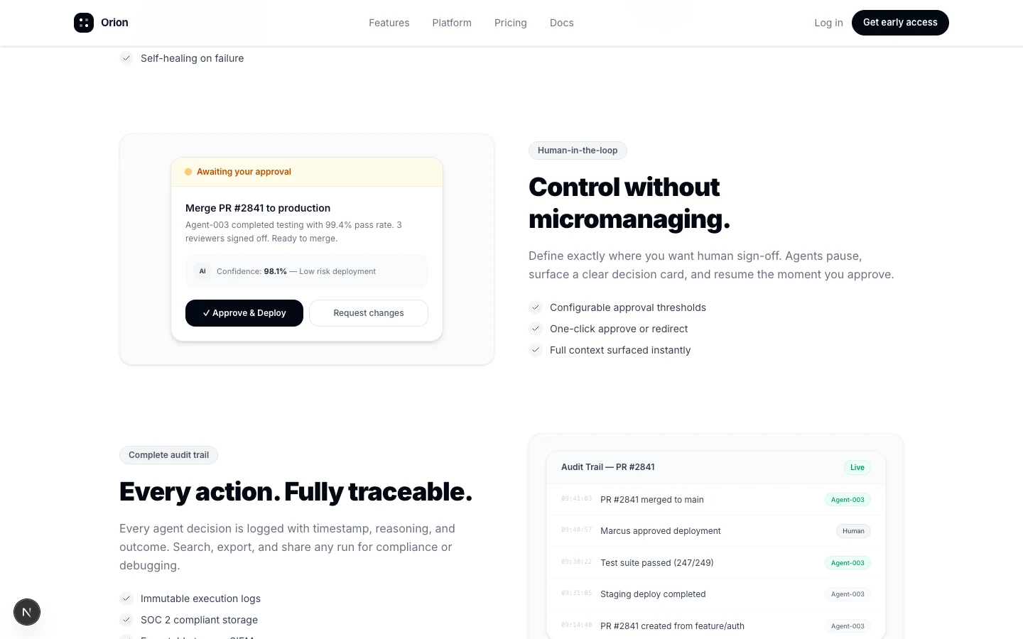 Orion — Autonomous Enterprise AI preview 2