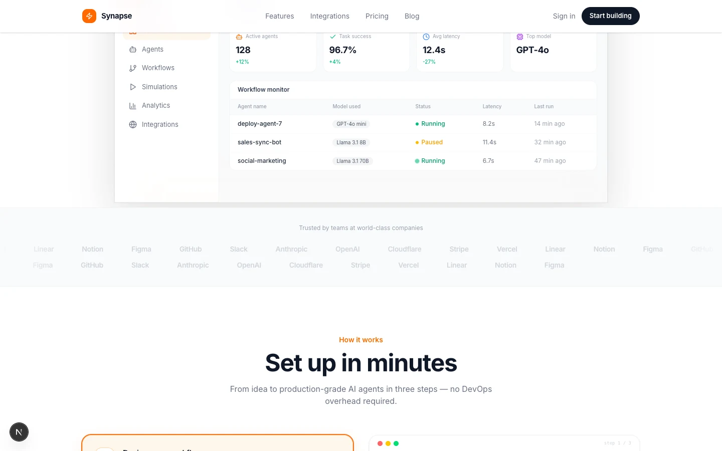 Synapse — AI Agent Platform preview 1