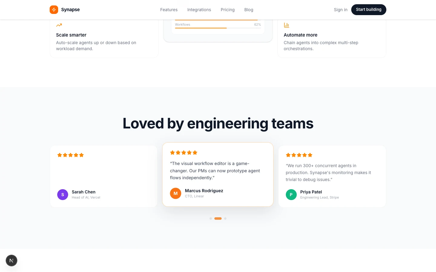 Synapse — AI Agent Platform preview 3